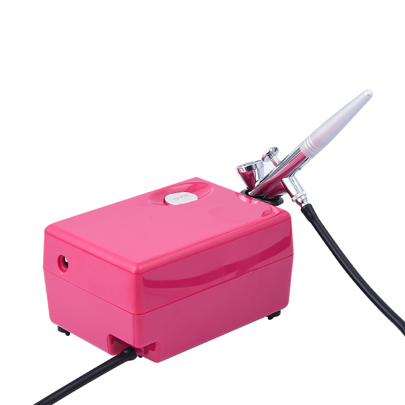 3 rychlostní kompresor airbrush se soupravou pro make -up a nehty