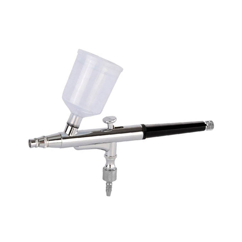 Tattoo Airbrush Příslušenství dvojitý akční postřik Paint Extra velký krmivový šálek Spray Gun