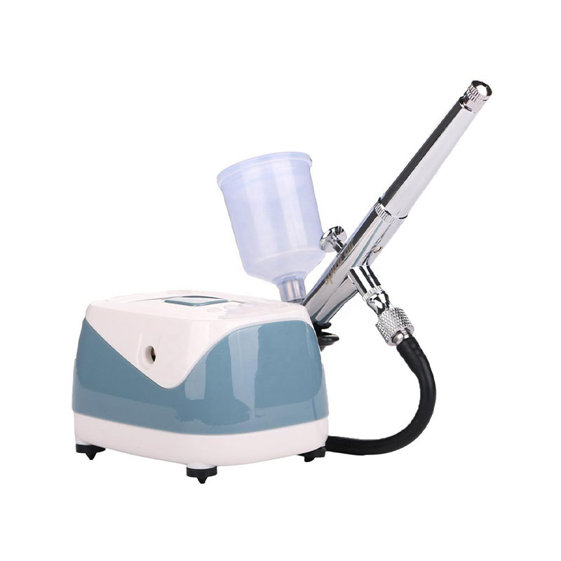 Vzduchový kompresor Mini Kit Airbrush pro dekoraci dortu